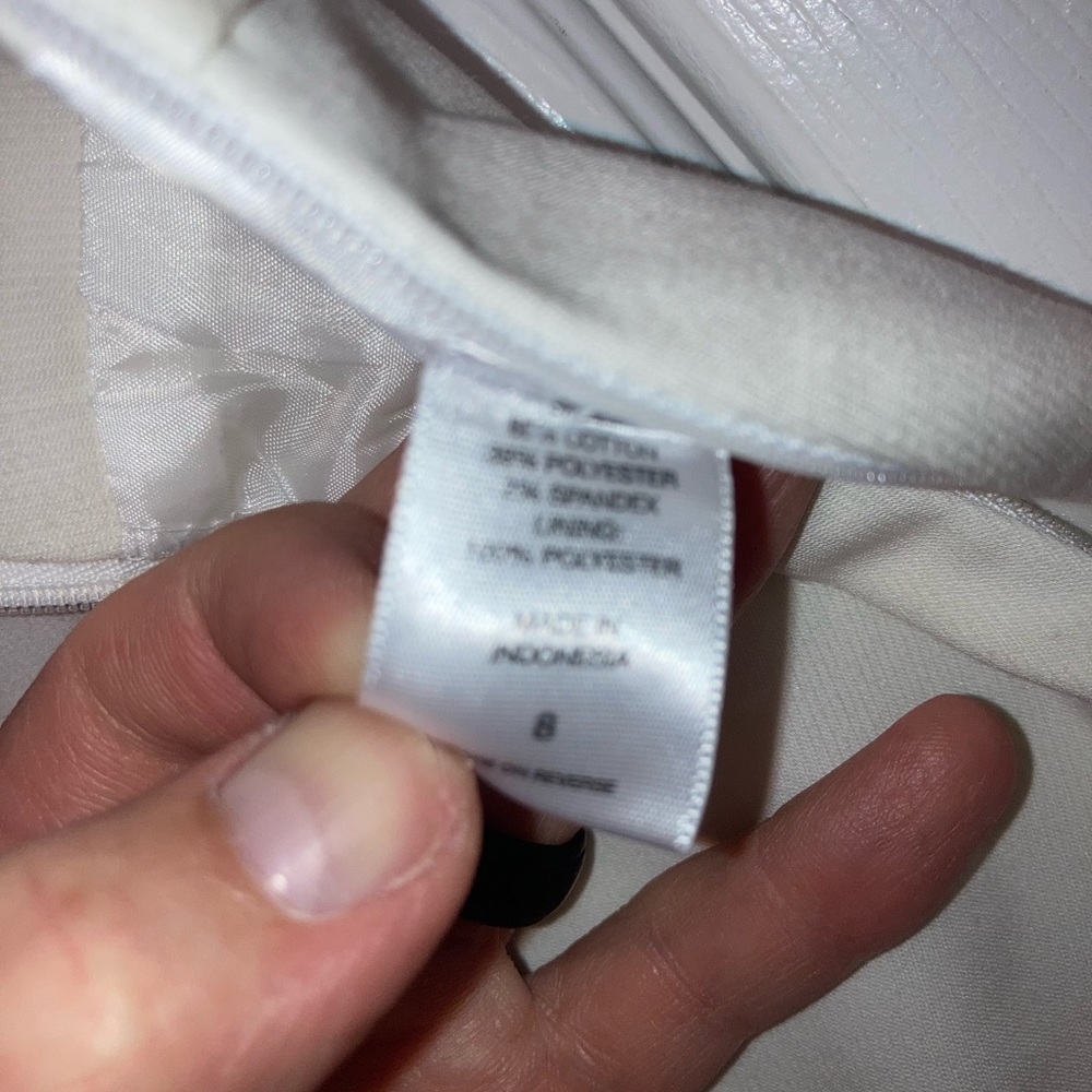NY&CO Woman’s Off-White Skirt Work Office Sz 8 - Picture 4 of 4